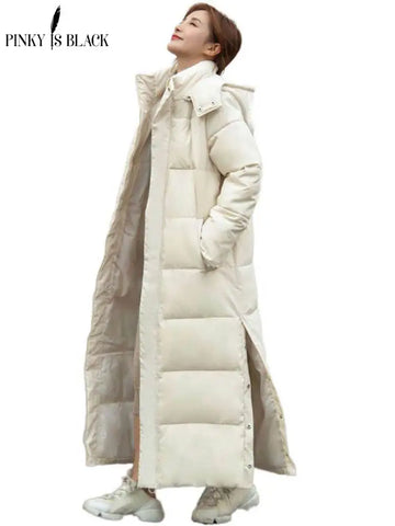 X-long Hooded Parkas: Fashionable Winter Warmth for Women